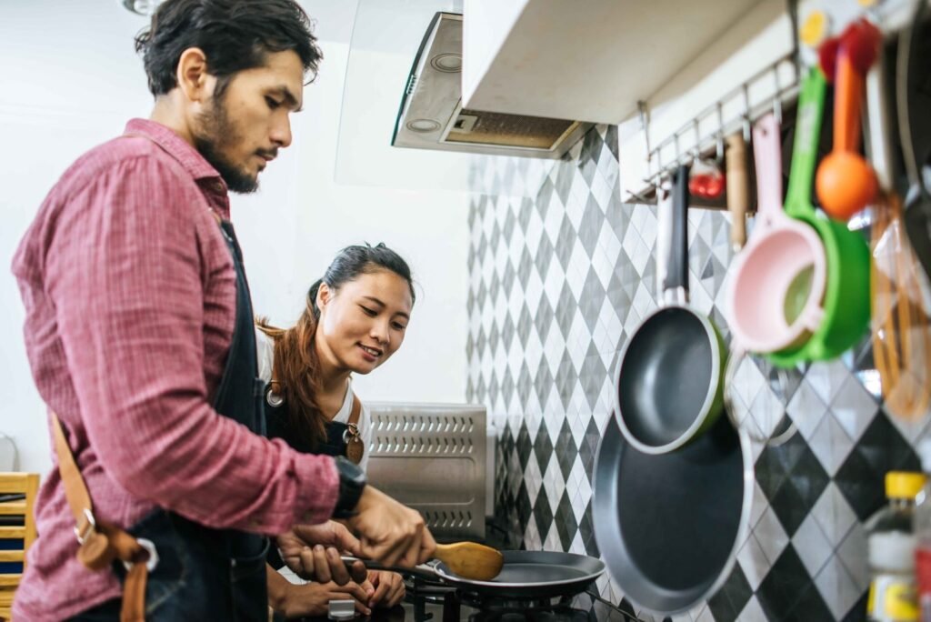 Cooking in Mumbai