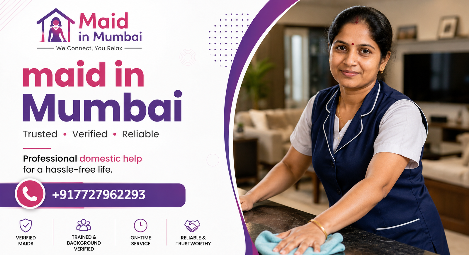 You are currently viewing Expert Maid in Mumbai for Reliable Home Assistance