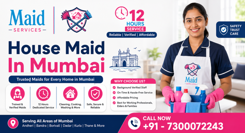 house maid in Mumbai