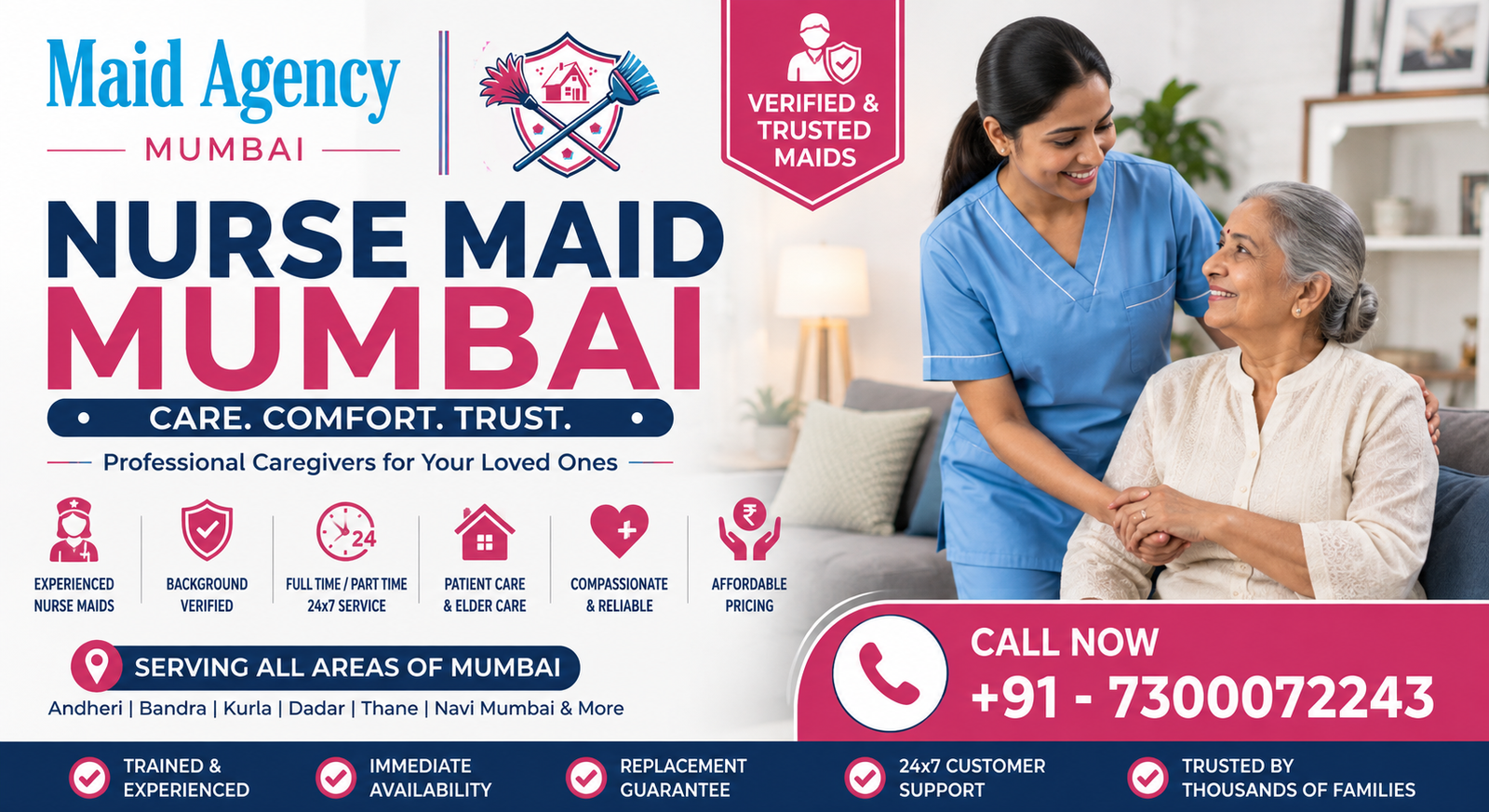 You are currently viewing Choosing the Right Nurse Maid Mumbai for Your Family
